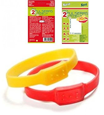 DIGEBIS - Pulsera antimosquitos silicona 100%natural resist.agua 2und