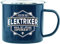 History & Heraldry Echter Kerl - Emaille Becher Elektriker - individuelle und personalisierte Tasse mit Name und Spruch