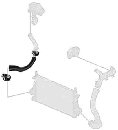 Borg & Beck BTH1405 Turbo Hose To Fit GM Insignia 2 0D