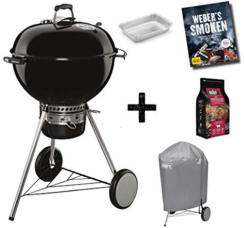Weber - Barbecue PRO Master Touch, Edizione Speciale GBS, 57 cm, Colore: Nero