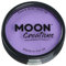 Moon Creations Pro Gesichts- und Körper-Make-up, professionelle Farbfarben-Kuchentöpfe für Gesichtsfarbe, Kostüme, Feste, Halloween für Kinder, Erwachsene (Flieder, 36 g)