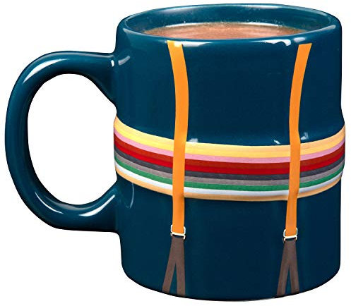 Doctor Who Keramik-Kaffeetasse – 13th Doctor Shirt und Strapsen-Design – 325 ml