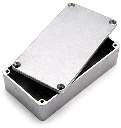 Metallgehäuse, Aluminiumdruckguss-Box, wasserdicht, 254 x 71 x 52,5 mm