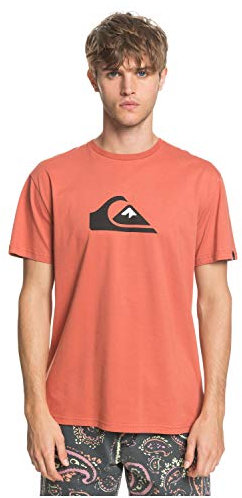 Quiksilver™ Comp Logo Tshirt Tshirt Männer S Rosa