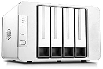 TerraMaster D4-300 USB 3.1(Gen1) Typ C-Speicher Externes Festplattengehäuse Hot-Swap-fähig (Ohne Festplatte)