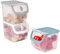 ORION GROUP Vegetable Storage Container, Storage Potatoes, Fruit, Onions, Potatoes, Potato Pot, Onion Pot, Kitchen Organiser, Storage Boxes, 12 L (Set of 3)