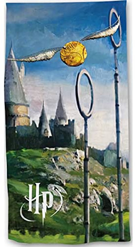 kidparadise Drap de Plage HarryPotter - Serviette HarryPotter 70x140 cm