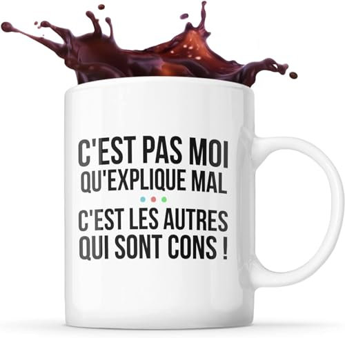 Mug Répliques (Mug Explique mal Blanc)