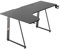 ZStyle Tavolo scrivania da Gaming Desk Postazione Computer Carbonio porta Cuffie Portabicchiere Laptop da Gioco Gestione Cavi Ergonomica Gamer (L)