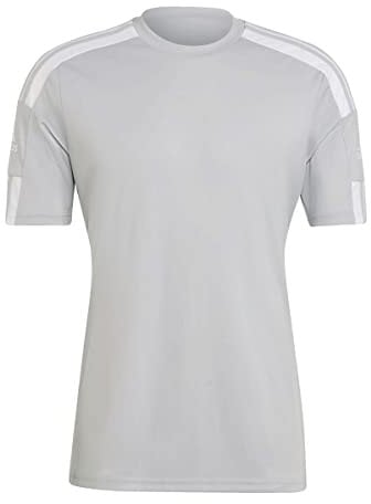 adidas Herren Squadra 21 Jersey, Team Light Grey/White, XL