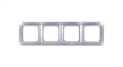 IMPRESJA 4-fach Rahmen silber R-4Y/18 ospel 5907577440046
