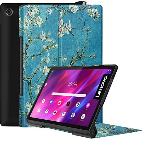 Lobwerk Tablet Hülle für Lenovo Yoga Tab 11 YT-J706F 2021 11 Zoll Slim Case Etui mit Standfunktion und Auto Sleep/Wake Funktion