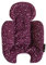 4moms Neugeboreneneinlage 4moms universal kastanienbrauner Plüsch