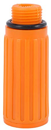16mm Male Thread Dia Plastic Oil Plug for Compressor Orange