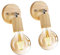 Tealight 2 Piezas Apliques de Pared Vintage, Lampara de Pared Interior Madera, E27 Ajustable 350° Lámpara de Pared para Dormitorio Salón Pasillo Escaleras Restaurante