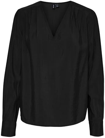 VERO MODA VMLENA LS Pleat TOP WVN NOOS