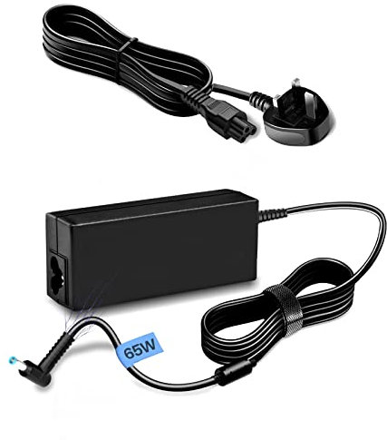 65W HP Pavilion x360 11 13 14 15 17 Laptop Charger,for HP Envy x360 13 15 17 m6 Notebook 14 15 17 250 255 ProBook 440 450 455 Elitebook x360 830 840 Spectre x360 13 Chromebook 11 14 Stream(4.5 X 3mm)