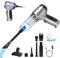 URAQT 3 in 1 Aspirabriciole Senza Fili, 15kPA Mini Aspirapolvere Portatile, 150000rpm Aspirabriciole Potente, Carica Rapida USB, per Auto, Casa, Ufficio, Moquette, Peli degli animali domestici