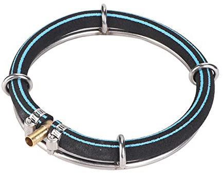 Japanischer Belüfterring für Koi-Teich, Belüftung und Sauerstoffversorgung, Diffusor für den Koi-Teich sowie zur Sauerstoffanreicherung des Gartenteichs (1 Schlaufe / Ø 25 cm)