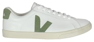 Veja Damen Esplar Logo Sneaker, Extra White Kiwi, 35 EU