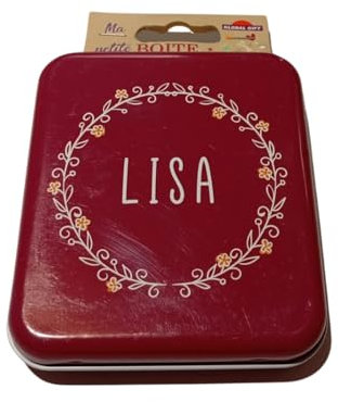 Générique La mia piccola scatola di metallo personalizzata - LISA