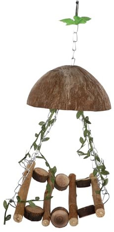 Happyyami Pet Bird Swing Spielzeug Für Wellensittiche Hängendes Kauspielzeug Aktivität Und Gleichgewichts Käfigen Bunte Farben Für Spaß Und Beschäftigung