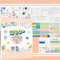 Motivational Time Planning Stickers 24 Blätter 1700+ Planer-Stickerbuch - Schreibpapier-Sticker, Geschenk für Heranwachsende, Freunde & Familie, DIY-Basteln, perfekt für kreatives Journaling