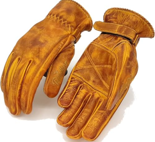 Rokker McAllen Motorrad Handschuhe, gelb, M | Motorradhandschuhe