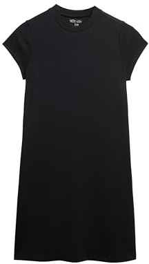 Superdry Damen Kurzärmeliges Minikleid in A-Linie