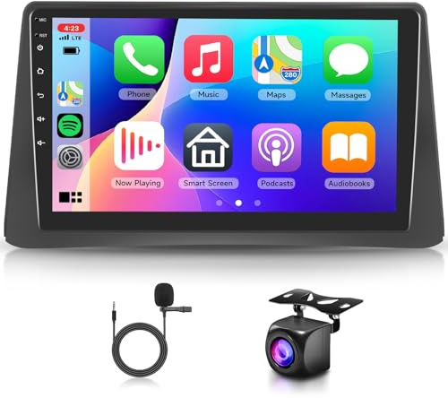 Rimoody 2G+64G Android Autoradio für Opel Mokka 1 2012-2016/Buick Encore 2013-2015 Carplay Wireless 9 Zoll Radio mit Android Auto Navi GPS Mirror Link Bluetooth FM/RDS Radio WiFi USB+ Rückfahrkamera