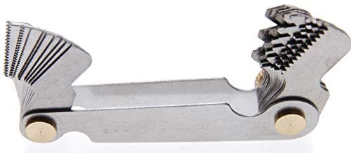 BGS 3067 | Juego de galgas | 24 hojas | métricas 0,25 - 6,00 mm