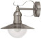 RABALUX 8270, Oslo Wandleuchte, Metall, 60 watts, E27, Edelstahl, 28 x 24 x 28 cm