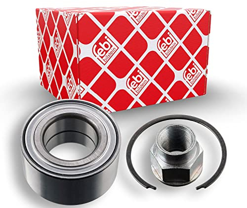 febi bilstein 12534 Radlagersatz mit Achsmutter und Sicherungsring, 1 | Kompatibel mit: FIAT CINQUECENTO, PUNTO, PUNTO Van, SEICENTO / 600, TEMPRA, TEMPRA S.W., TIPO