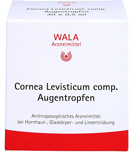 WALA Cornea/Levisticum comp. Augentropfen, 30 St. Einzeldosispipetten