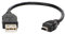 17cm kurzes USB Kabel (A auf Mini-B) Datenkabel | Ladekabel | Sync-Kabel. ideal auf Reisen oder im Auto