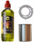 Moritz Starter Set 1 x 1000 ml Brenngel + 1x Edelstahldose 500 ml + 1x Sparplatte für Brenner Kamin Ofen Sicherheitsbrenner Brennpaste