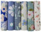 aufodara 6 Stück Baumwollstoff Meterware Stoff je 50 x 50cm, Reiner Baumwolle, Stoffe zum Nähen, Patchwork Stoffpaket zum Quilten DIY Basteln Handwerken, Modischen Mustern (U-B908)