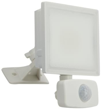 Xanlite PR20WMDB Lumiere Spot eclairage LED exterieurs-Projecteur Mural-Super Clim Sensor-Blanc-PR20WMDB