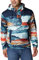 Columbia Challenger Windbreaker, Veste Légère Coupe Vent Homme, Icy Morn Hyper Nature Print/Coll Navy, Taille XXL