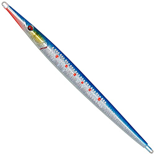 Savage Gear Salt 3D Needle Jig - Pilker, Farbe:LS Sardine UV, Länge/Gewicht:21cm / 100g