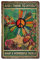 TRITXIY Hippie-Peace-Schild, Sonnenblumenmädchen-Poster und ich denke an mich selbst, was eine wunderbare Welt Poster, Heimdekoration, Retro-Metall-Blechschild, Heimdekoration, Schild, 30 x 40 cm