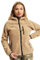 Brandit Women Teddyfleece Jacket Hooded, Farbe: camel, Größe: M