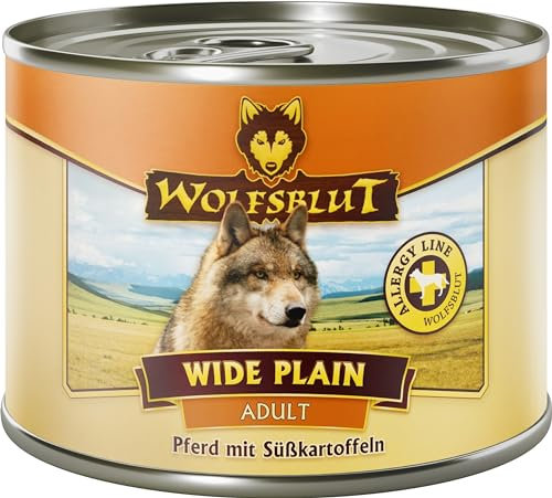 Wolfsblut - Wide Plain - 6 x 200 g - Pferd - Nassfutter - Hundefutter - Getreidefrei