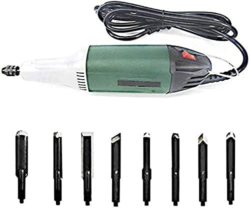 Electric Chisel Electric Carving Machine Woodworking Tools Chisel Tool Set With 8 Carving Blades 220V,GQYYS