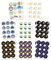 Eid Aufkleber Runde Eid Mubarak Aufkleber, Ramadan Kareem Aufkleber, Ramadan Mubarak Aufkleber Selbstklebende Eid Aufkleber für Umschläge Treat Bags