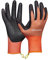 Gebol Clivia, 1 Paar Gartenhandschuhe für Damen & Kinder, Touchscreen-kompatibel mit Anti-Schweiß-Funktion, Arbeitshandschuhe aus Recycling-Material mit rutschhemmenden Noppen, Gr. XS/6, Orange