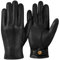 GSG SINCE 1998 Lederhandschuhe Herren Warm Kaschmir Gefüttert Lammfell Handschuhe Echtes Leder Winter Schwarz L