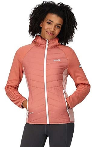 Regatta Damen Ladies Andreson Vii Lightweight Water Repellent Jacket Wattierter Mantel, Terracotta/Altrosa, 38