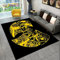 YZGAH Wu T-Tang Clans Serie Schild Bereich Teppich, Moderner 3D P2980 60X90CM RUG Teppich Für Wohnzimmer Schlafzimmer Sofa Fußmatte Dekoration, Kinder Spielen rutschfeste Bodenmatte