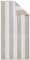 Dyckhoff Handtuch Maritim 'Block Stripe' 50 x 100 cm Greige